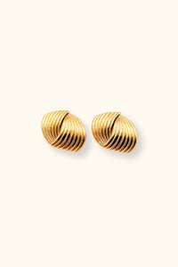 Cecilia Textured Earrings | Medium