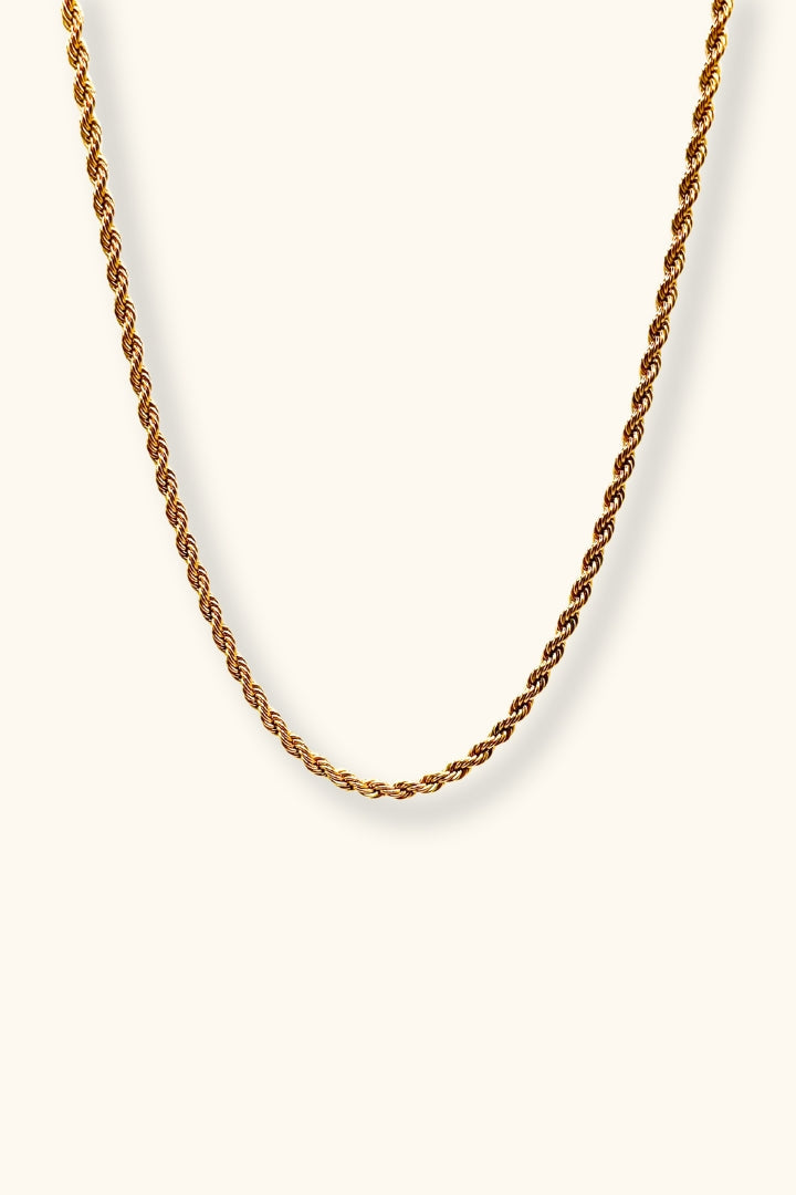 Laura Twist Necklace | Gold Filled