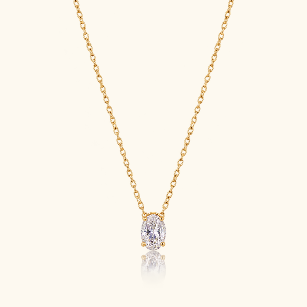 Zoe Oval Necklace