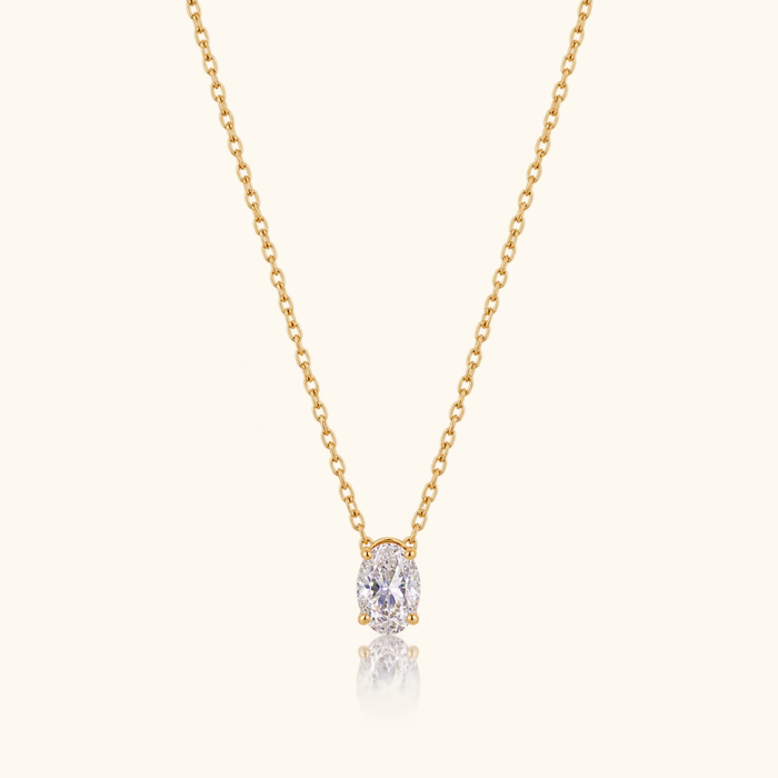 Zoe Oval Necklace