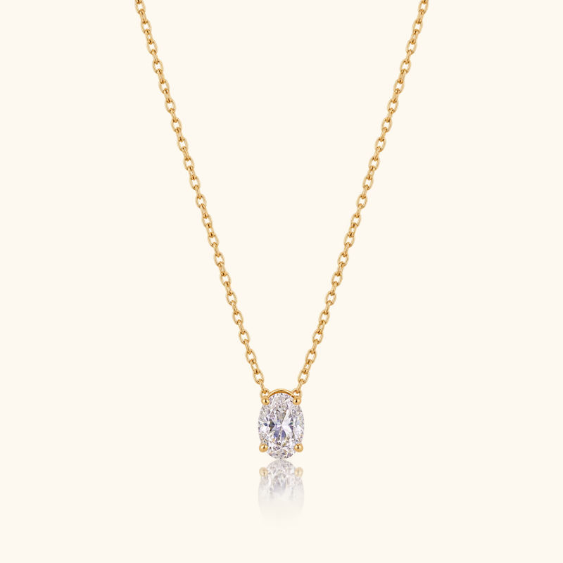 Zoe Oval Necklace