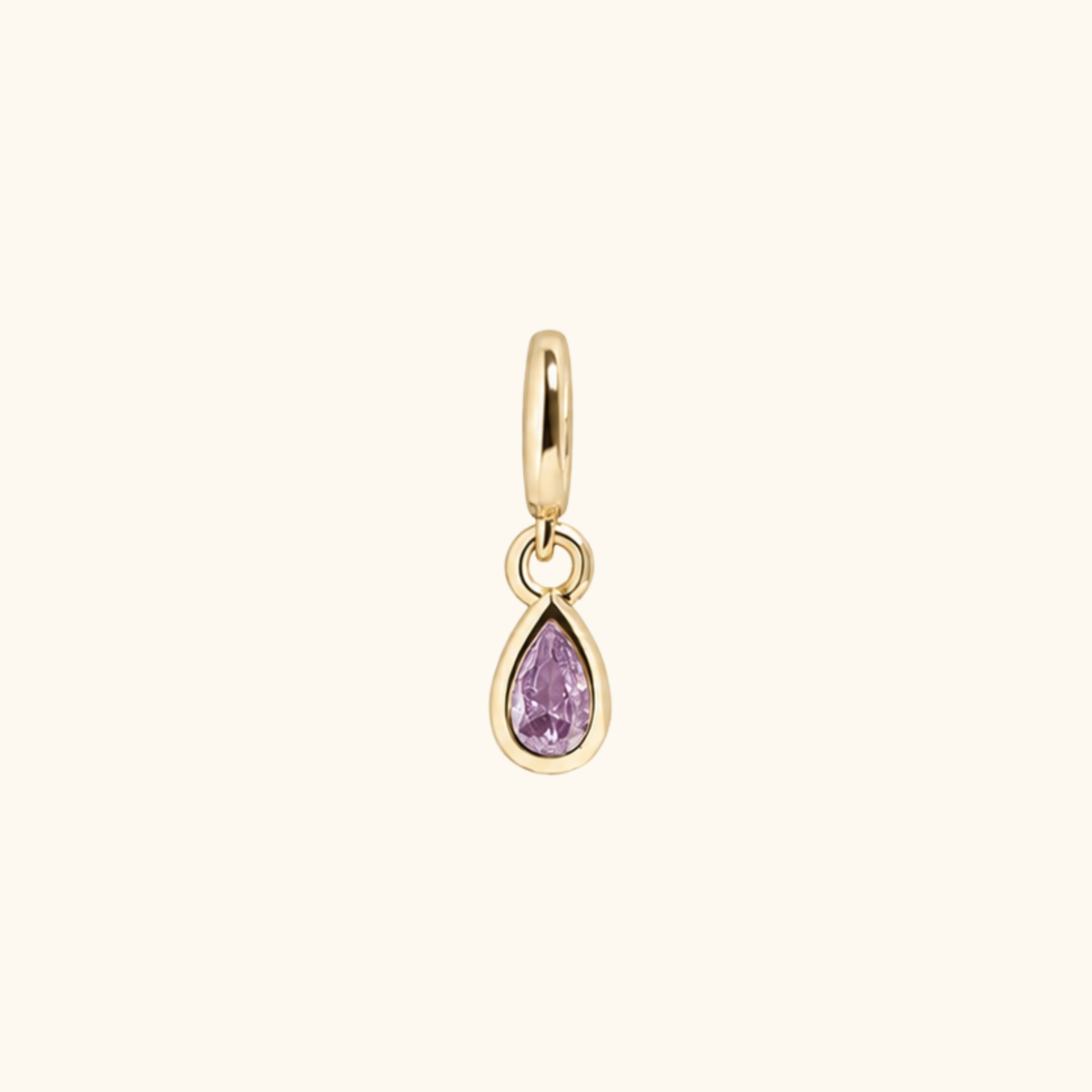 Birthstone Teardrop Charms