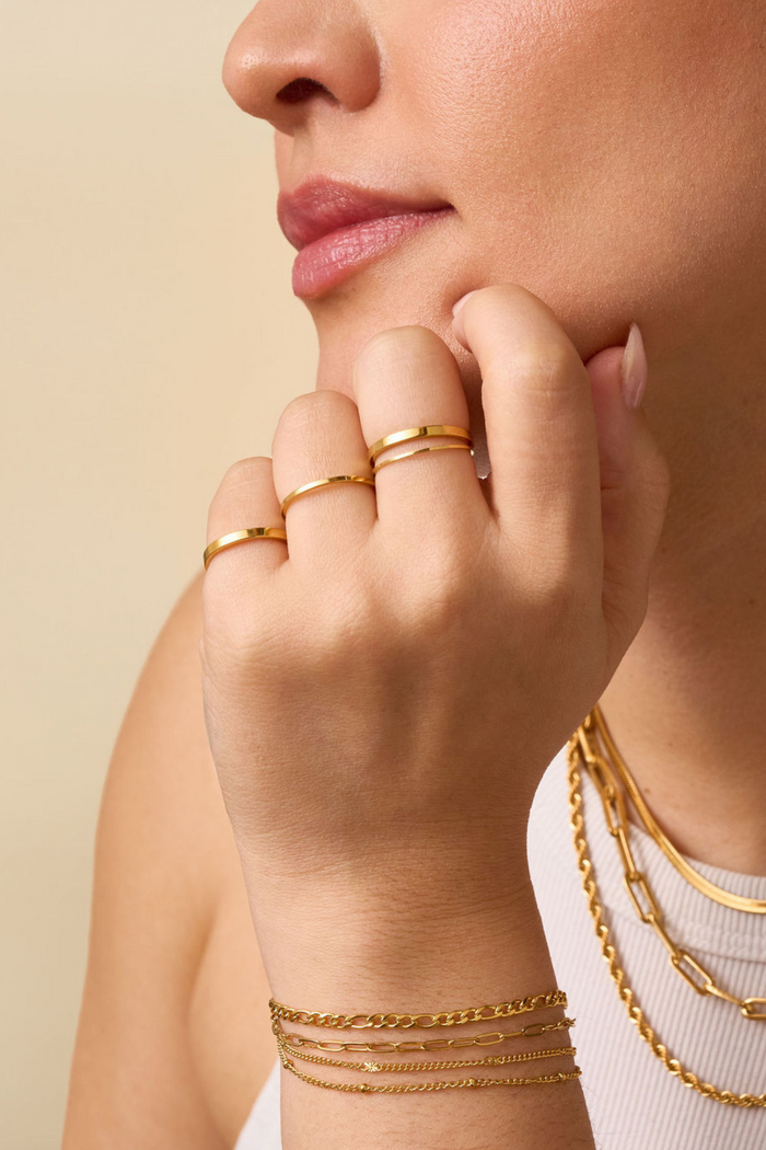 Faye Flat Band Ring | 2mm