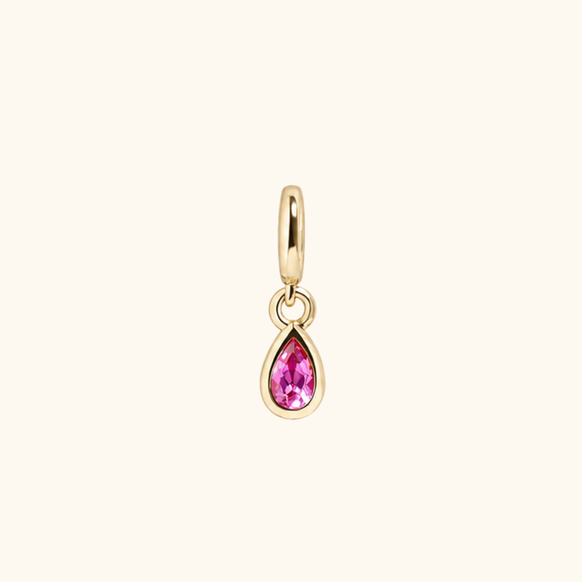 Birthstone Teardrop Charms