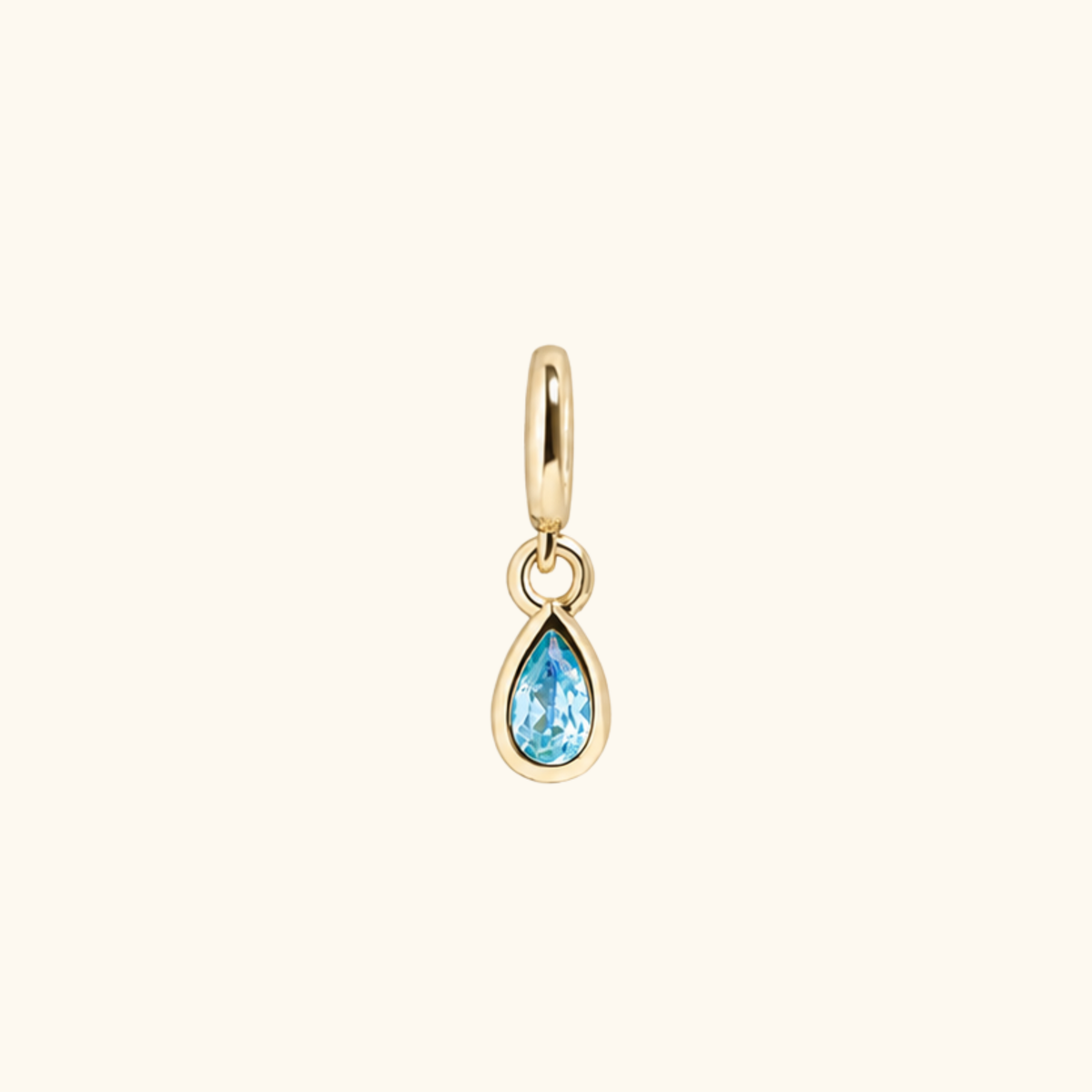 Birthstone Teardrop Charms