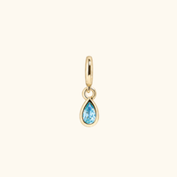 Birthstone Teardrop Charms