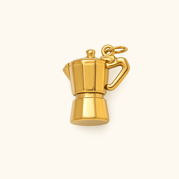 Espresso Moka Pot Charm
