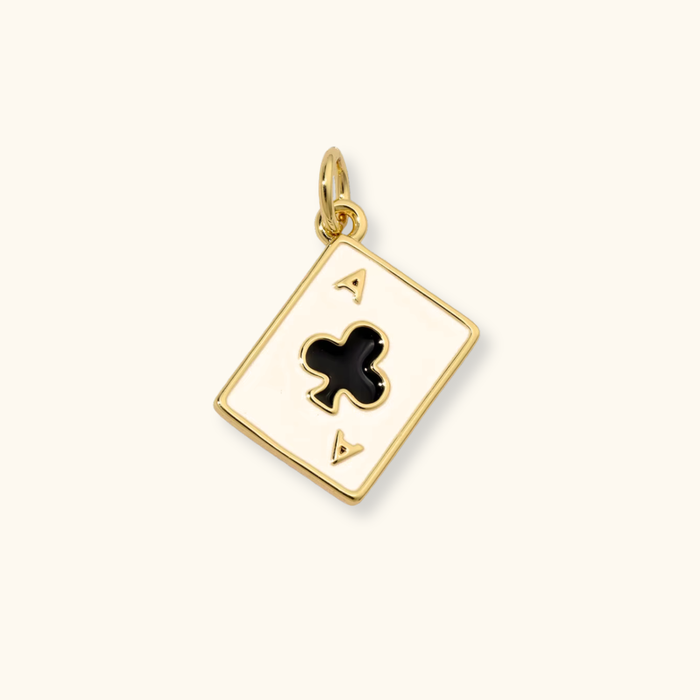 Ace of Clubs Charm