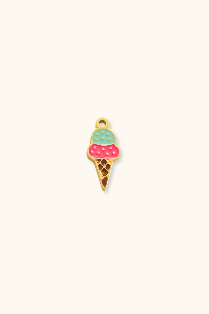 Ice Cream Cone Charm