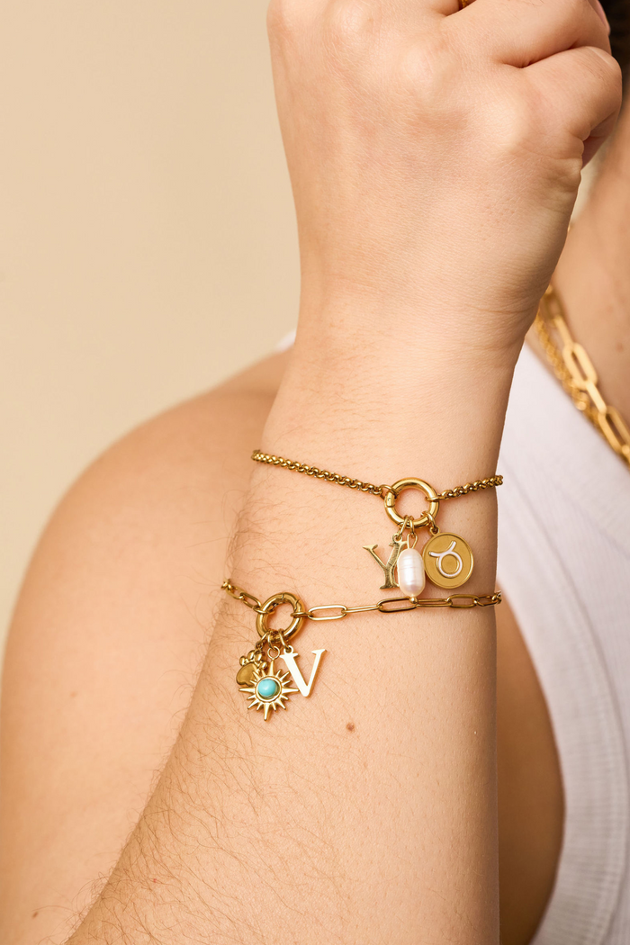 Paperclip Charm Bracelet