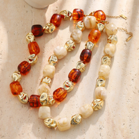 Aurelia Ivory Bead Necklace