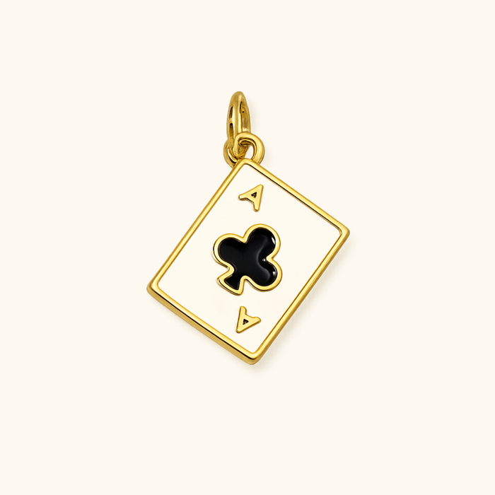 Ace of Clubs Charm