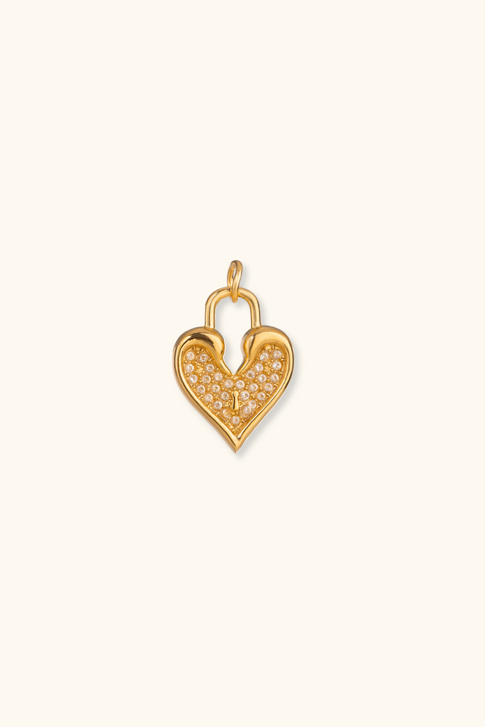 CZ Heart Charm