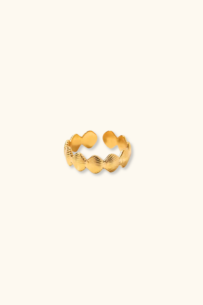 Serena Shell Ring | Adjustable