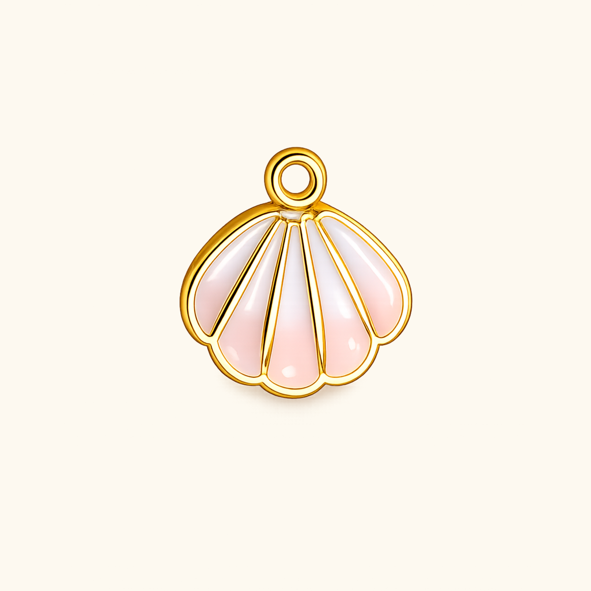 Coastal Shell Charm
