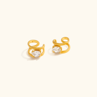 Noa Single CZ Ear Cuff