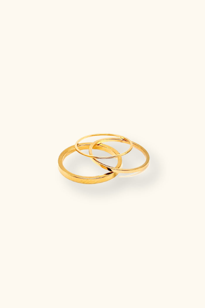 Faye Flat Band Ring | 2mm