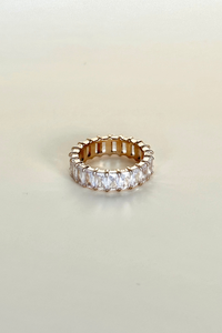 Estela Baguette Ring | 18K Gold Plated