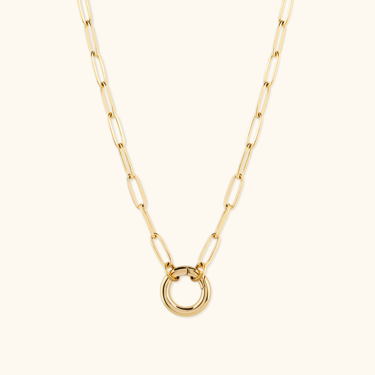 Kate Charm Paperclip Necklace