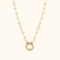 Kate Charm Paperclip Necklace
