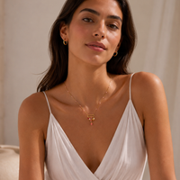 Nani Pink Charm Necklace