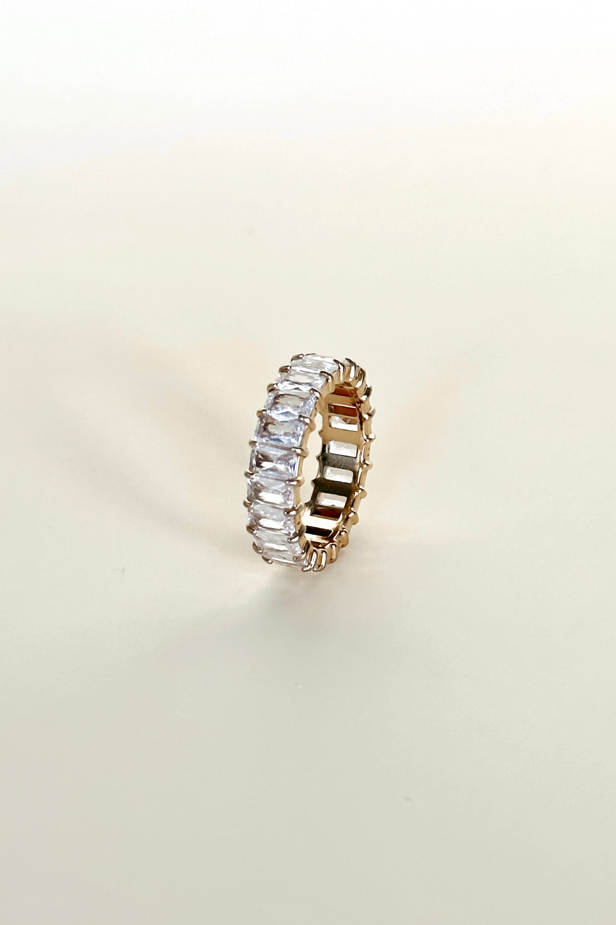 Estela Baguette Ring | 18K Gold Plated
