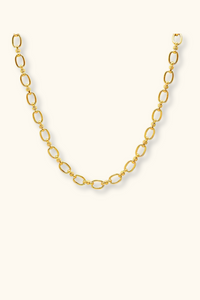 Oval Link Chain Necklace