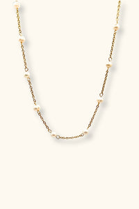 Lulu Pearl Bead Necklace