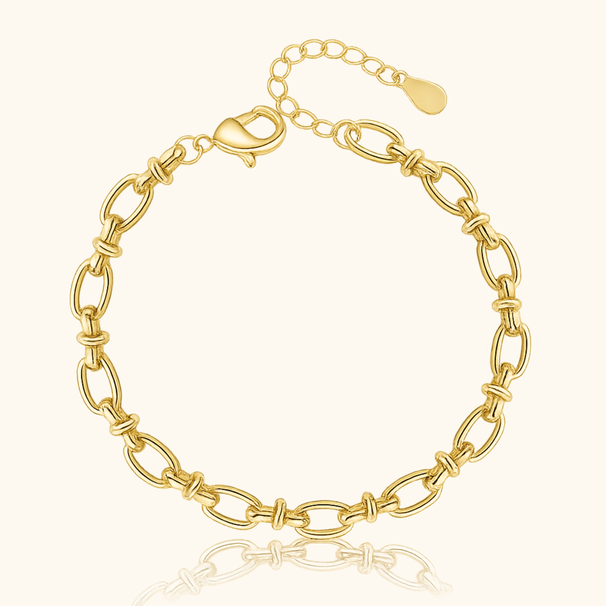 Imani Oval Link Bracelet