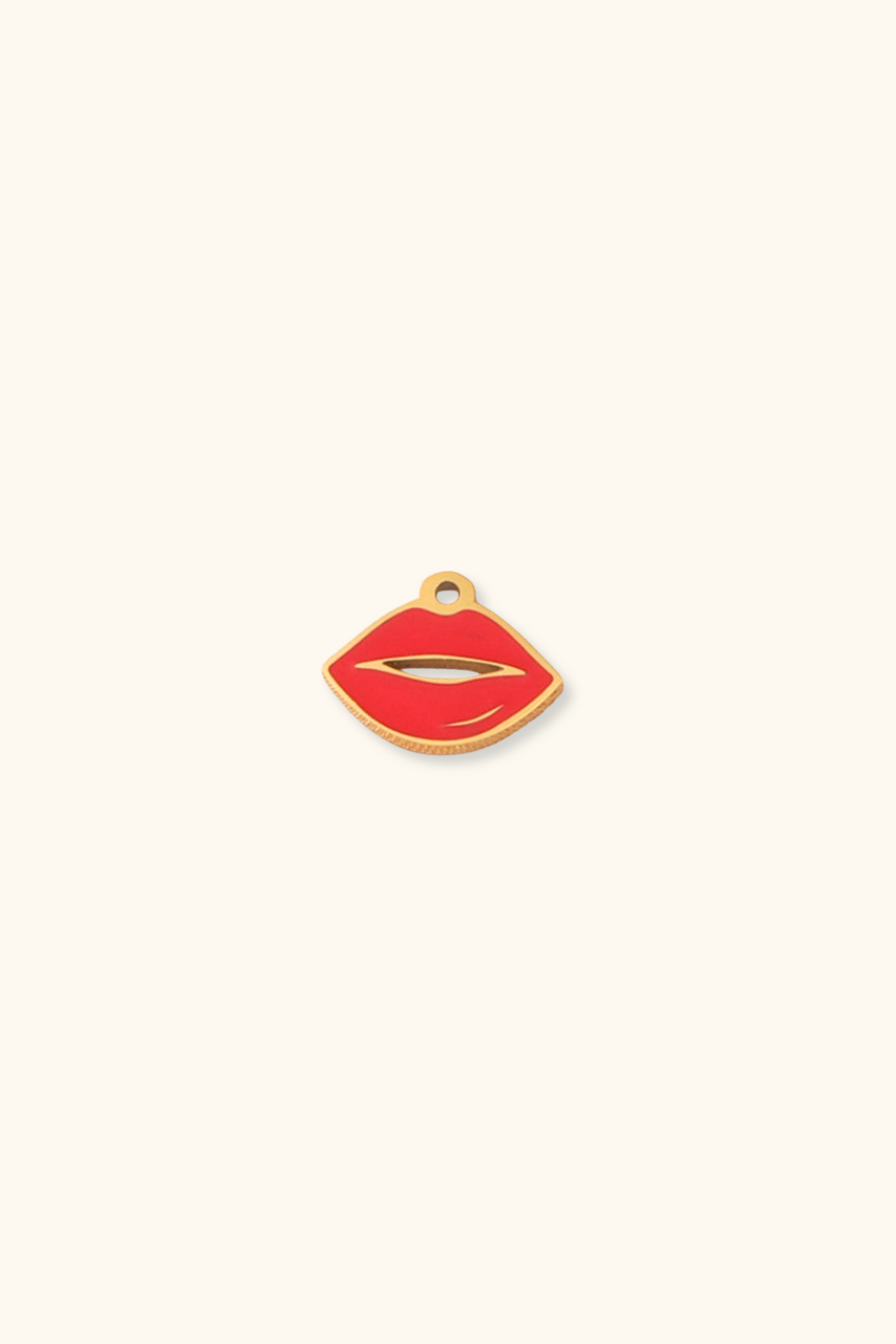 Red Lip Charm