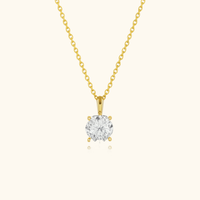 Caroline Solitaire Necklace