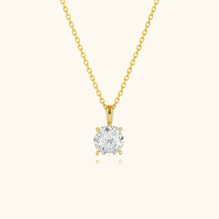 Caroline Solitaire Necklace