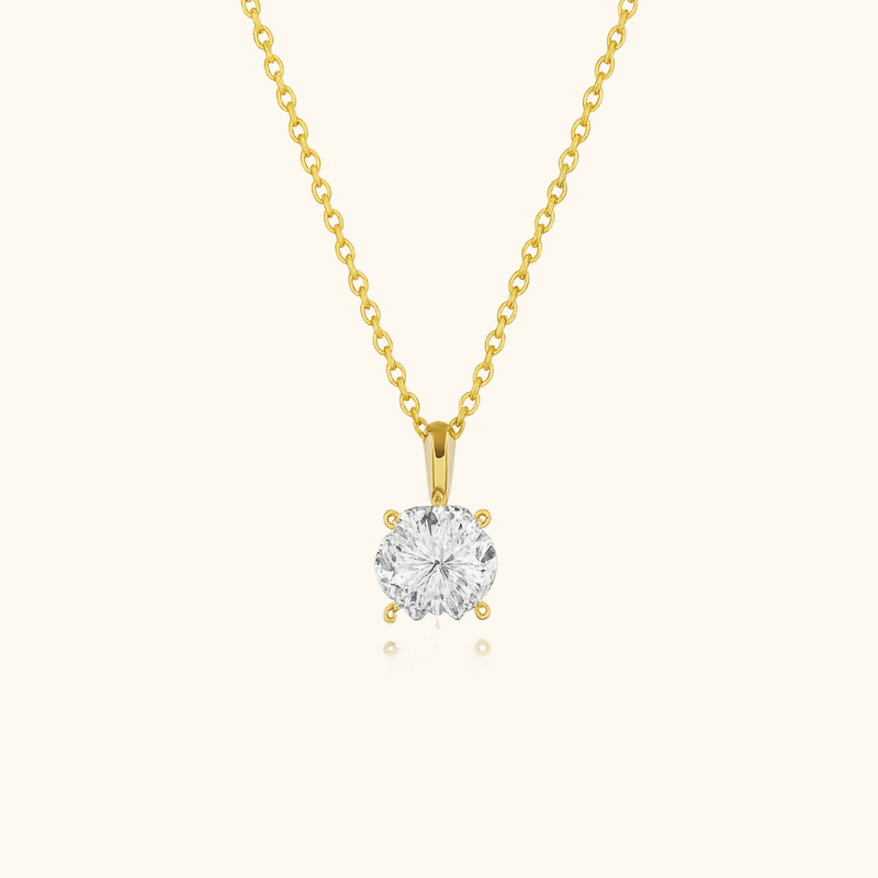 Caroline Solitaire Necklace