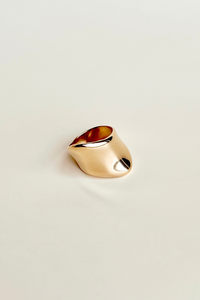 Gianna Gloss Ring | 18K Gold Plated