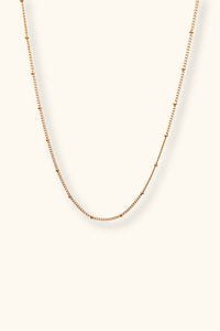 Brooke Bead Necklace | PVD 18k Gold Plated