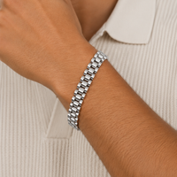 Zara Watch Band Bracelet | Silver