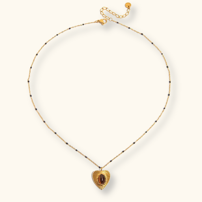 Elise Heart Necklace