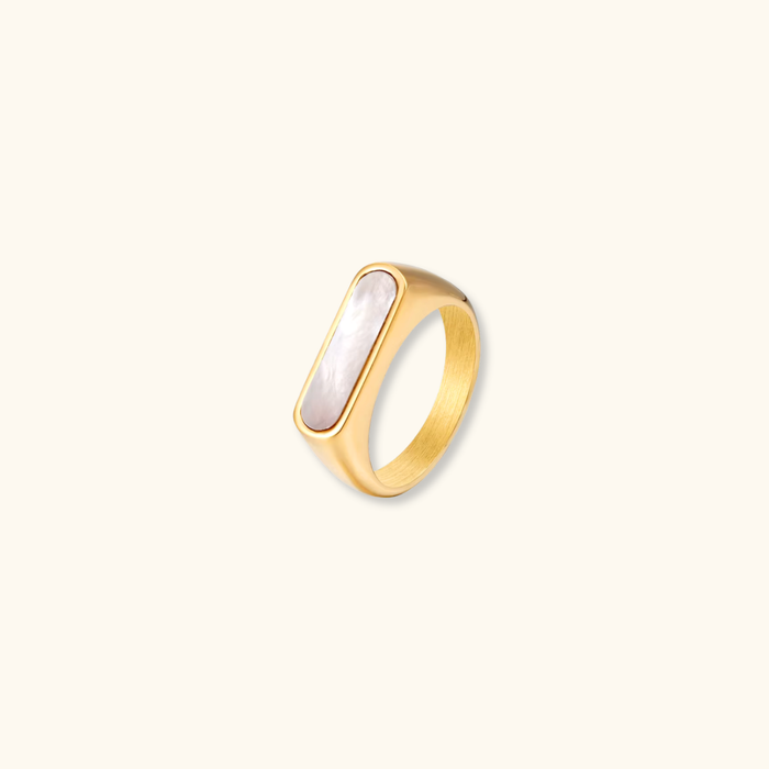 Emelia White Ring