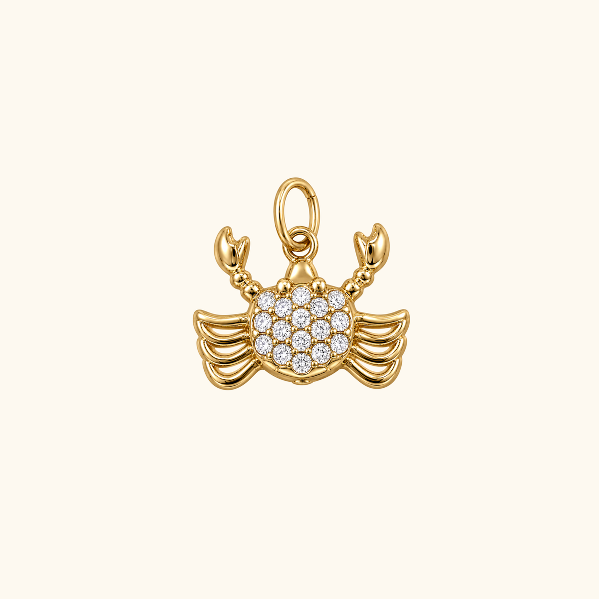 CZ Crab Charm
