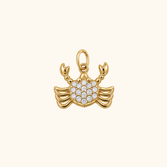 CZ Crab Charm