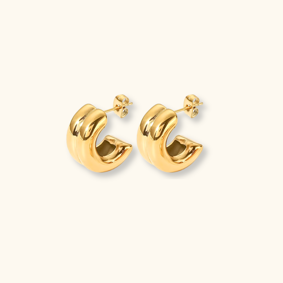 Harper Mini Double Hoop Earrings