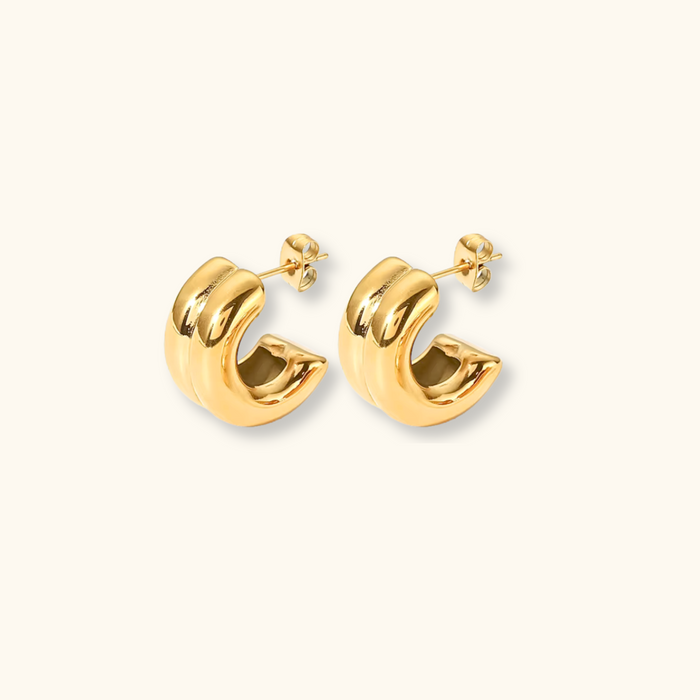 Harper Mini Double Hoop Earrings