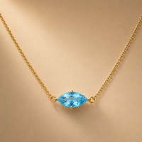 Celeste Birthstone Necklace