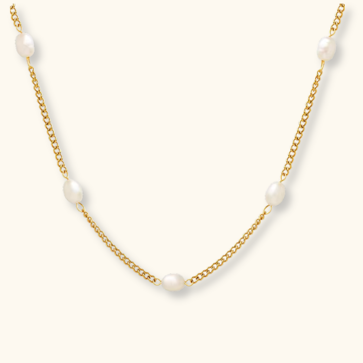 Luma Pearl Bead Necklace