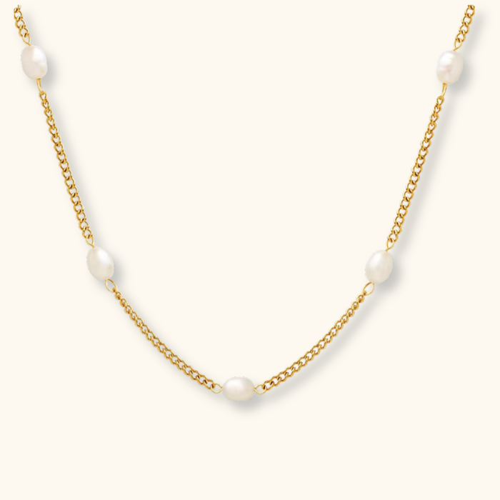 Luma Pearl Bead Necklace