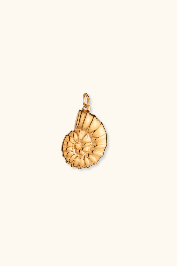 Spiral Shell Charm