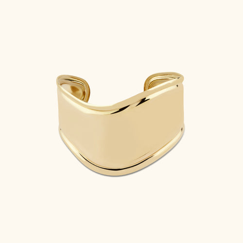 Nora Glossy Cuff - Gold