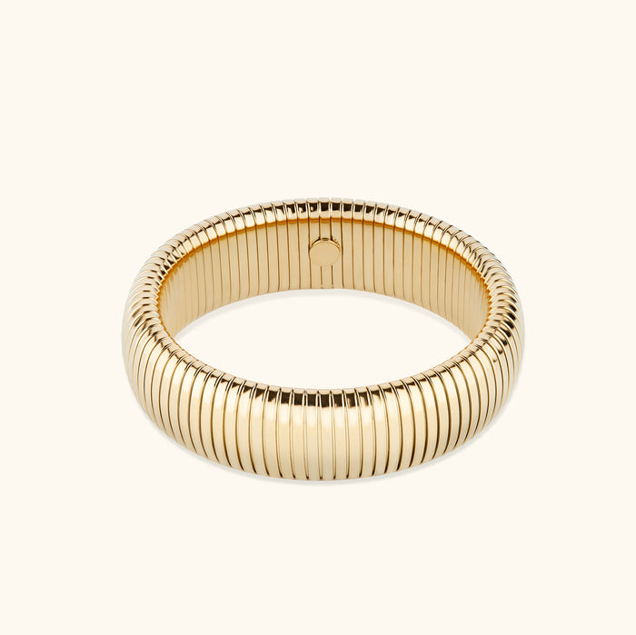 Athena Bold Snake Bangle