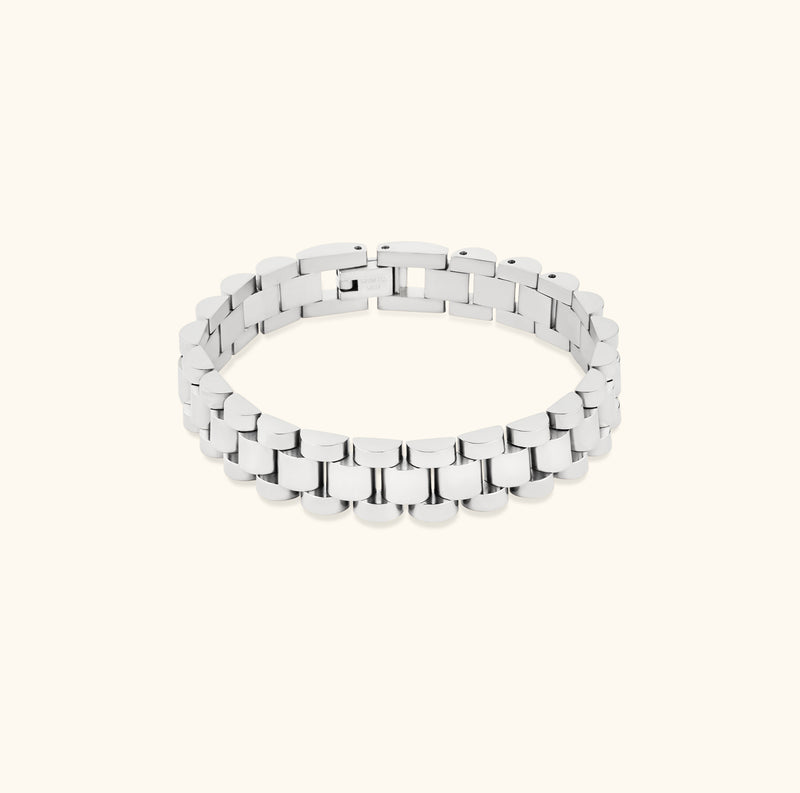 Zara Watch Band Bracelet | Silver