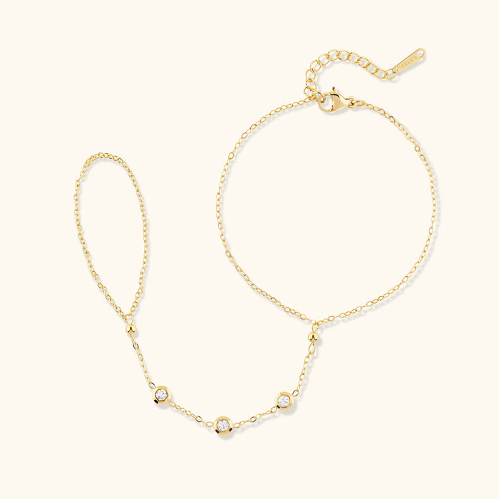 Lucy CZ Hand Chain